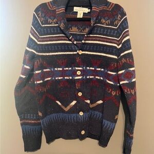 H&M Multicolor Patterned Cardigan